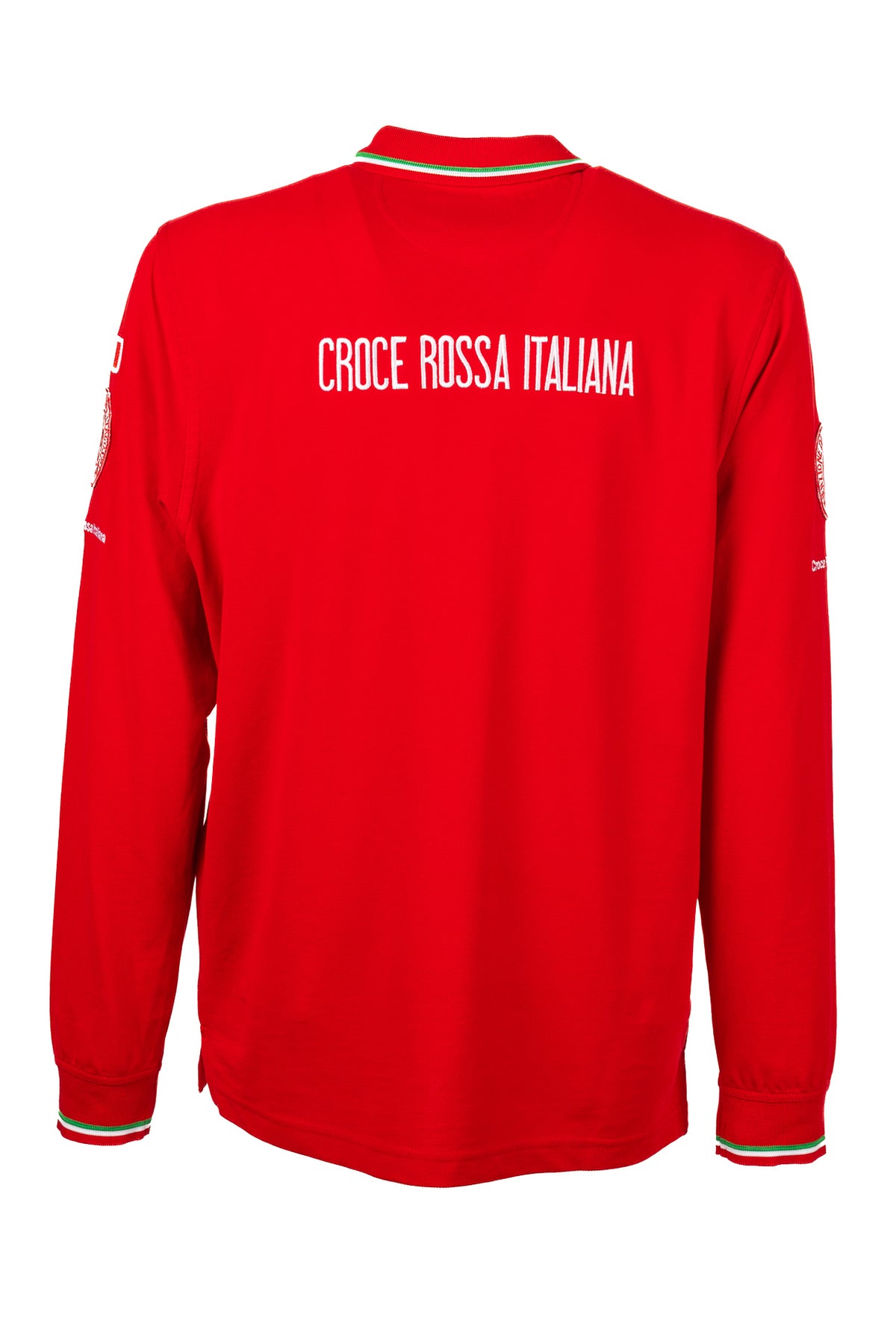POLO CROCE ROSSA ITALIANA MANICA LUNGA A CAPITOLATO